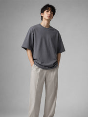 Grey Oversized T-Shirt for Men | Madpaten