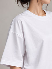White Oversized T-Shirt for Women | Madpaten