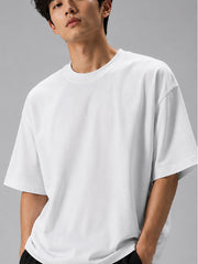 White Oversized T-Shirt for Men | Madpaten