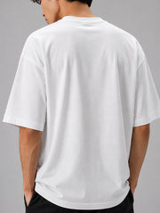 White Oversized T-Shirt for Men | Madpaten