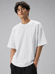 White Oversized T-Shirt for Men | Madpaten