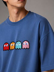 Digital Ghosts Oversized T-Shirt for Men | Madpaten
