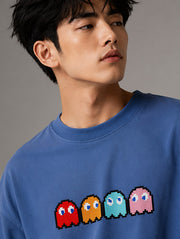 Digital Ghosts Oversized T-Shirt for Men | Madpaten