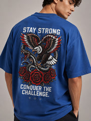 Stay Strong Oversized T-Shirt for Men | Madpaten