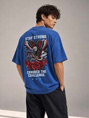 Stay Strong Oversized T-Shirt for Men | Madpaten