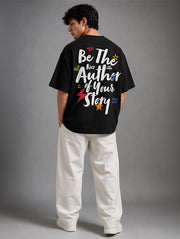 Be The Rizz Author Of Your Story Oversized T-Shirt for Men | Madpaten