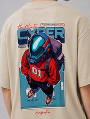 Headhunter Cyber Oversized T-Shirt for Men | Madpaten