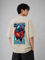 Headhunter Cyber Oversized T-Shirt for Men | Madpaten