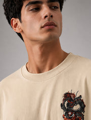 Clash Of Legends Oversized T-Shirt for Men | Madpaten