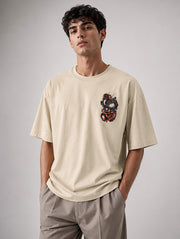 Clash Of Legends Oversized T-Shirt for Men | Madpaten