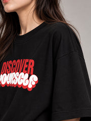 Discover Yourself Oversized T-Shirt for Women | Madpaten