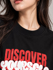 Discover Yourself Oversized T-Shirt for Women | Madpaten