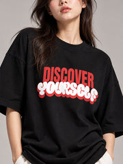 Discover Yourself Oversized T-Shirt for Women | Madpaten