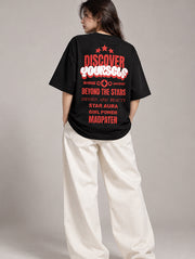Discover Yourself Oversized T-Shirt for Women | Madpaten