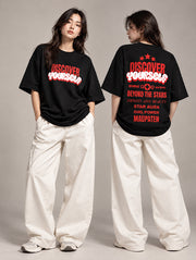 Discover Yourself Oversized T-Shirt for Women | Madpaten