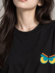 Don't Look Back Oversized T-Shirt for Women | Madpaten