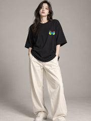 Don't Look Back Oversized T-Shirt for Women | Madpaten