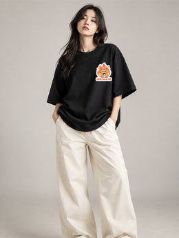 Everything Is Fine Oversized T-Shirt for Women | Madpaten