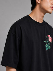 Stay Positive Forget Oversized T-Shirt for Men | Madpaten