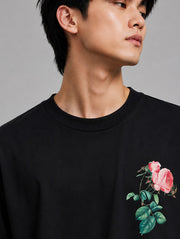 Stay Positive Forget Oversized T-Shirt for Men | Madpaten