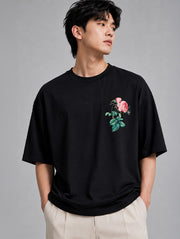 Stay Positive Forget Oversized T-Shirt for Men | Madpaten