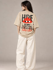 Hide Oversized T-Shirt for Women | Madpaten