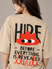 Hide Oversized T-Shirt for Women | Madpaten