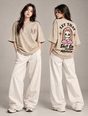 Let That Go Oversized T-Shirt for Women | Madpaten