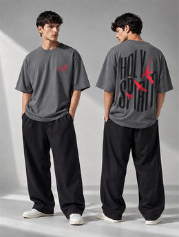 Holy Spirit Oversized T-Shirt for Men | Madpaten