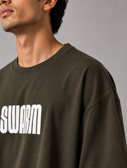Swarm Oversized T-Shirt for Men | Madpaten
