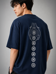 7 Chakra Oversized T-Shirt for Men | Madpaten