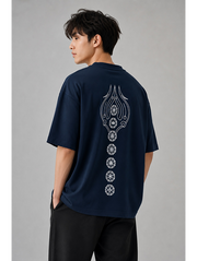 7 Chakra Oversized T-Shirt for Men | Madpaten