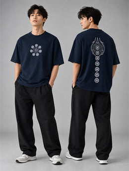 7 Chakra Oversized T-Shirt for Men | Madpaten
