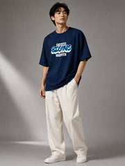 Success Begins Oversized T-Shirt for Men | Madpaten