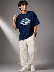 Success Begins Oversized T-Shirt for Men | Madpaten