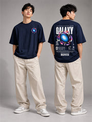 Galaxy Oversized T-Shirt for Men | Madpaten