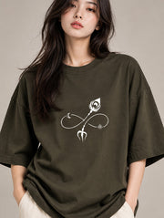 Ananta Oversized T-Shirt for Women | Madpaten
