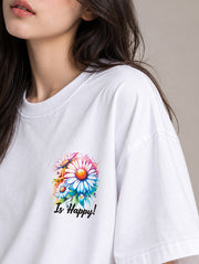 Daisy Dreams Oversized T-Shirt for Women | Madpaten