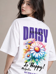 Daisy Dreams Oversized T-Shirt for Women | Madpaten
