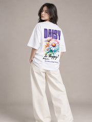 Daisy Dreams Oversized T-Shirt for Women | Madpaten