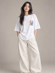 Daisy Dreams Oversized T-Shirt for Women | Madpaten
