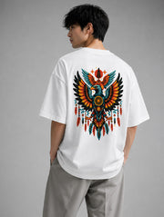 Eagle Oversized T-Shirt for Men | Madpaten