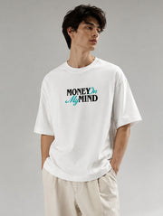 Money On My Mind Oversized T-Shirt for Men | Madpaten