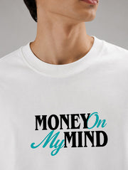Money On My Mind Oversized T-Shirt for Men | Madpaten